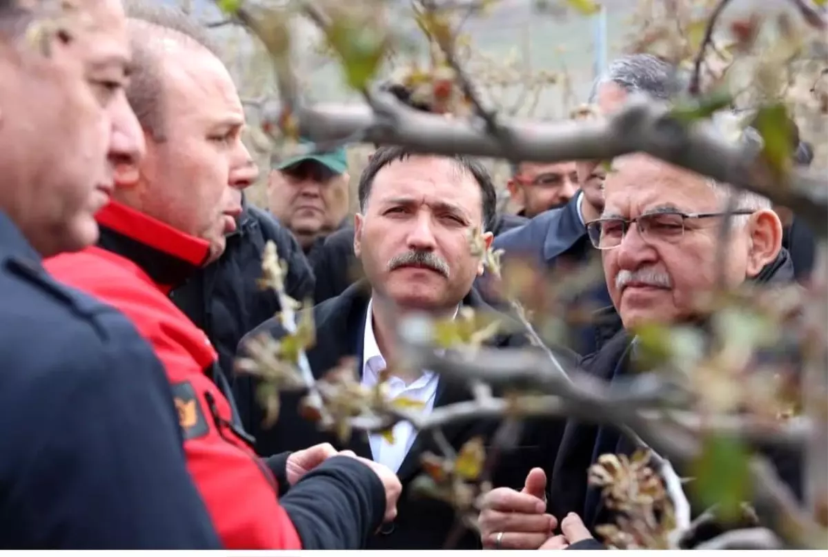 Kayseri'de Zirai Don Zararı: Vali ve Başkan İncelemelerde Bulundu