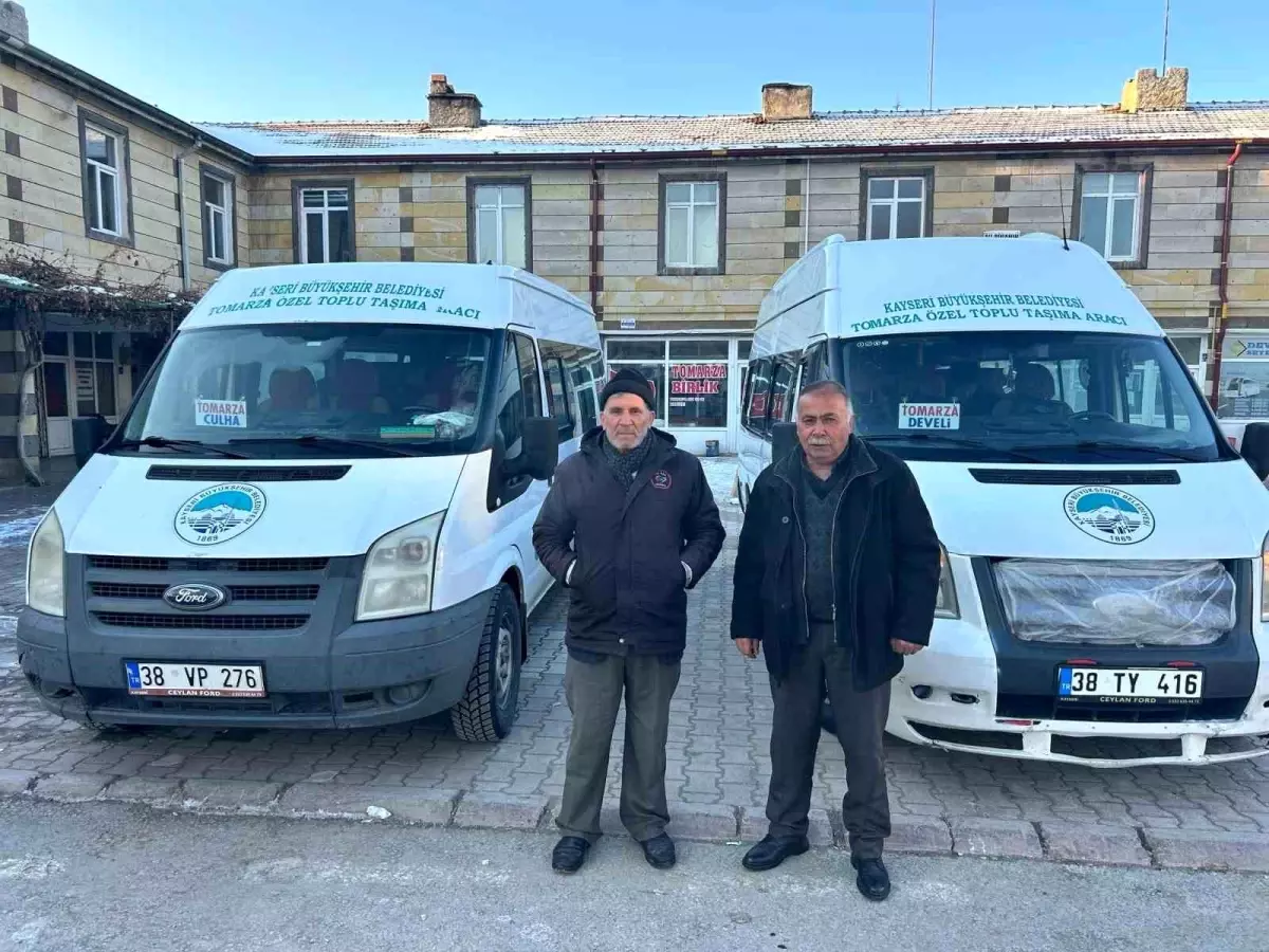 Tomarza'dan Develi Hastanesi'ne Ulaşım Kolaylaştı