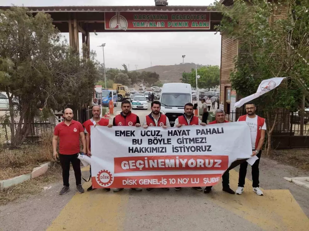Karşıyaka Belediyesi'nde İşçi Maaşları Gecikiyor, Piknik Tepkisi