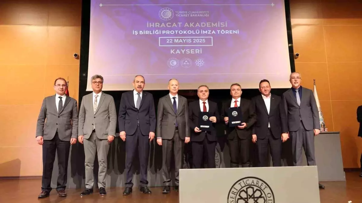 İhracat Akademisi ve Erciyes Üniversitesi'nden Protokol