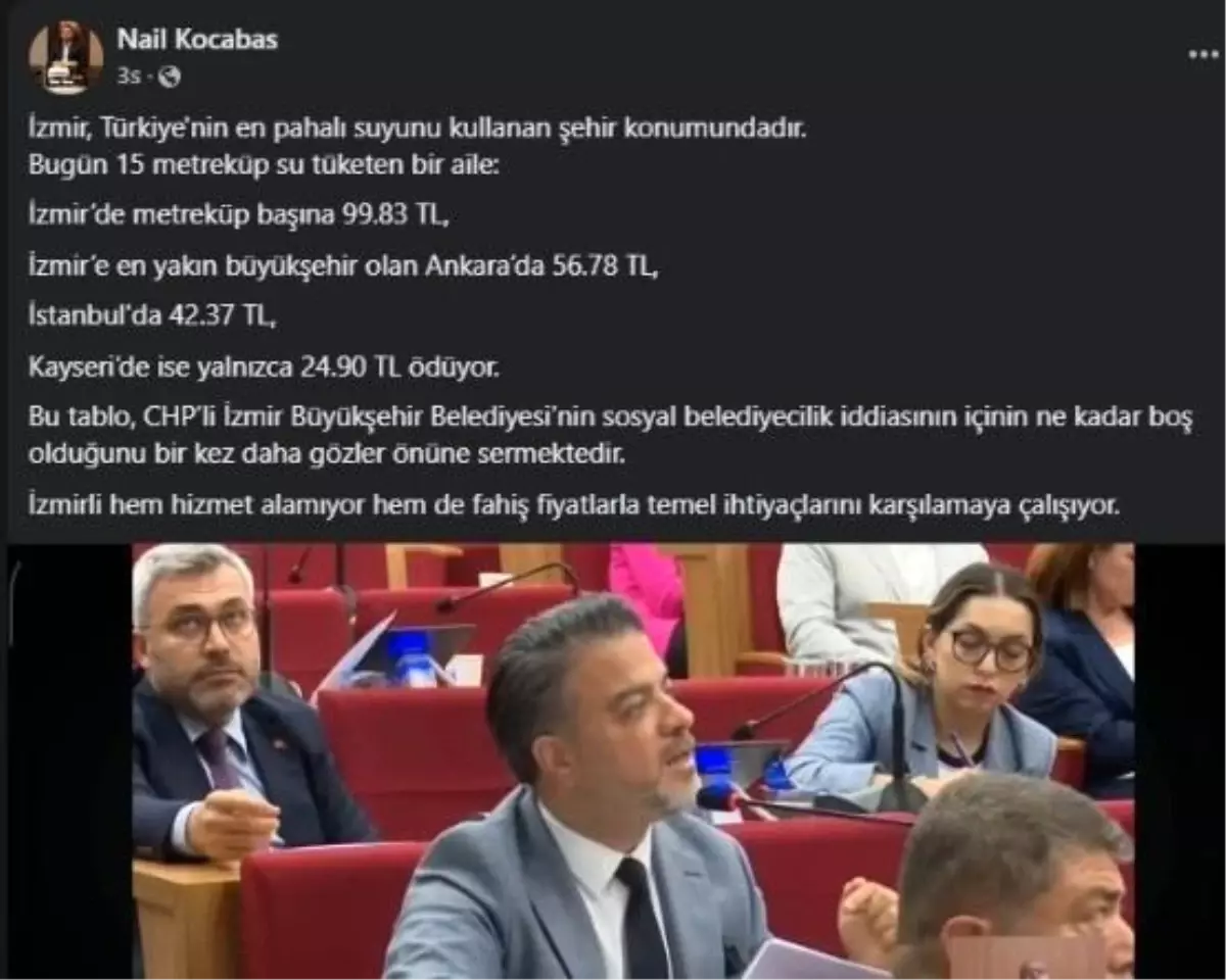 İzmir, Türkiye'nin En Pahalı Suyunu Kullanıyor