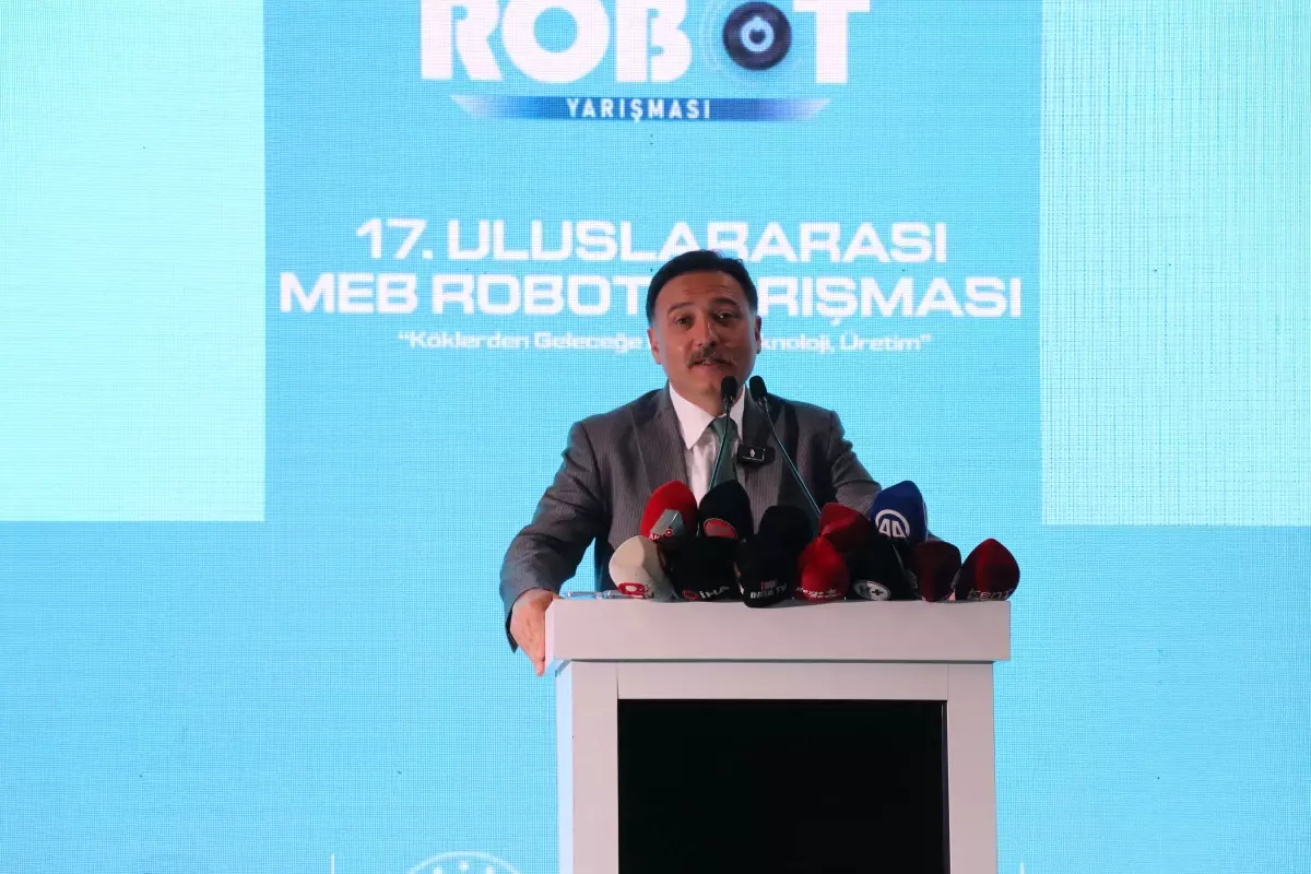 Uluslararası MEB Robot Yarışması Kayseri'de başladı