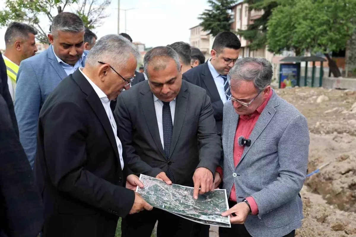 Hacılar'da Altyapı ve Üstyapı Yenileme Çalışmaları Başladı