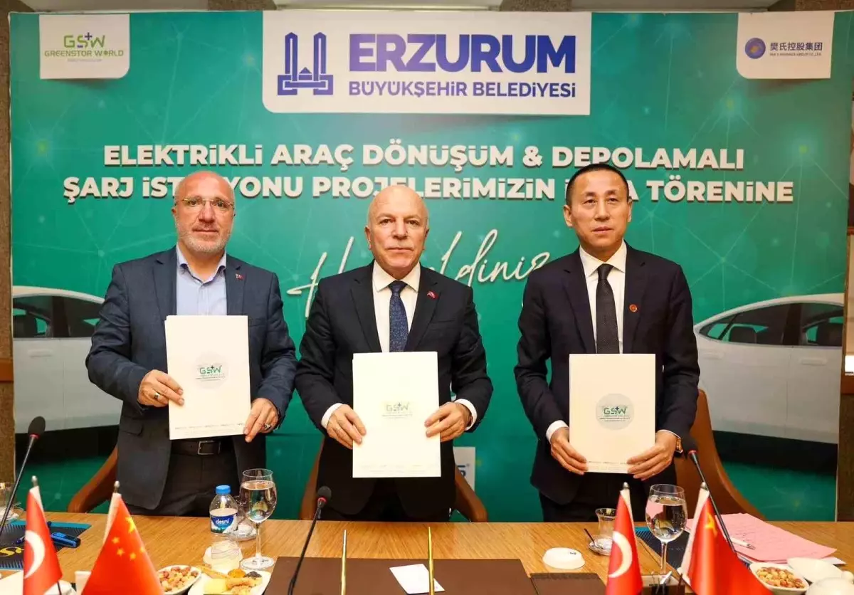 Türkiye'nin Enerji Dönüşümünde Tarihi Adım: Erzurum'da Stratejik İş Birliği