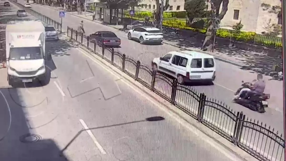 Amasya'da Motosiklet Kazası