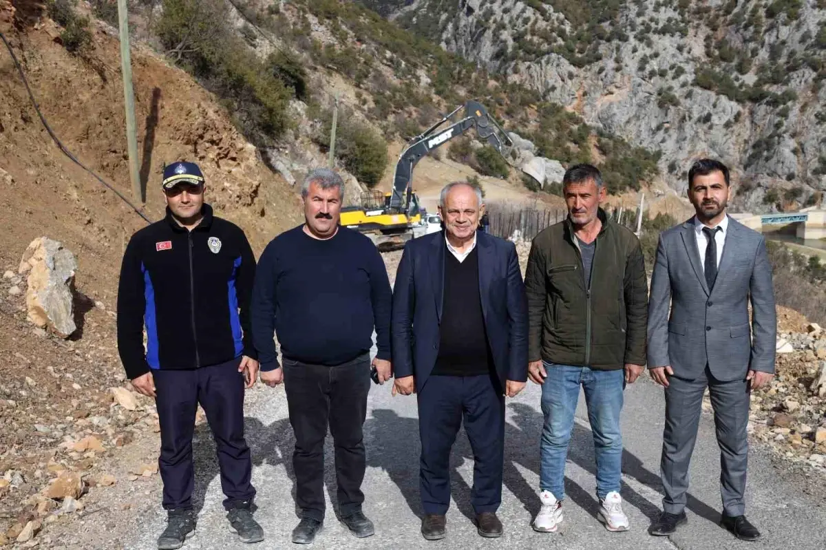 Yahyalı Belediyesi'nden Kırsal Mahallelere Yol Genişletme Çalışmaları