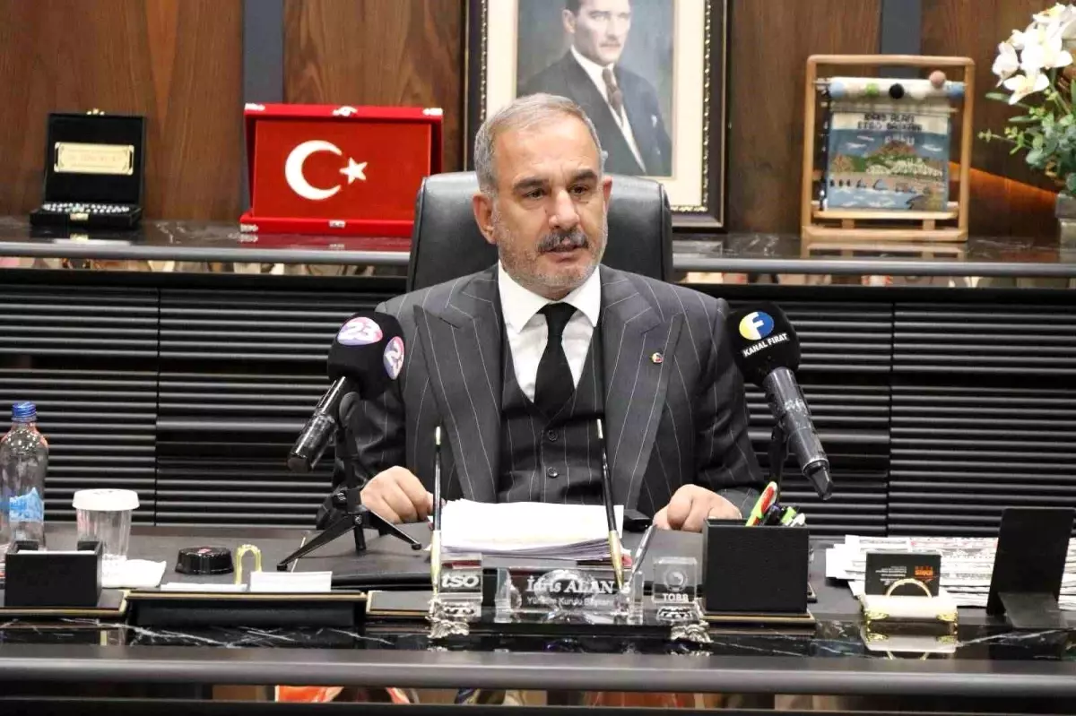 Elazığ Ticaret ve Sanayi Odası Başkanı Alan: 'Kredi paketinde pozitif ayrımcılık ilkesinin işletilmesini bekliyoruz'
