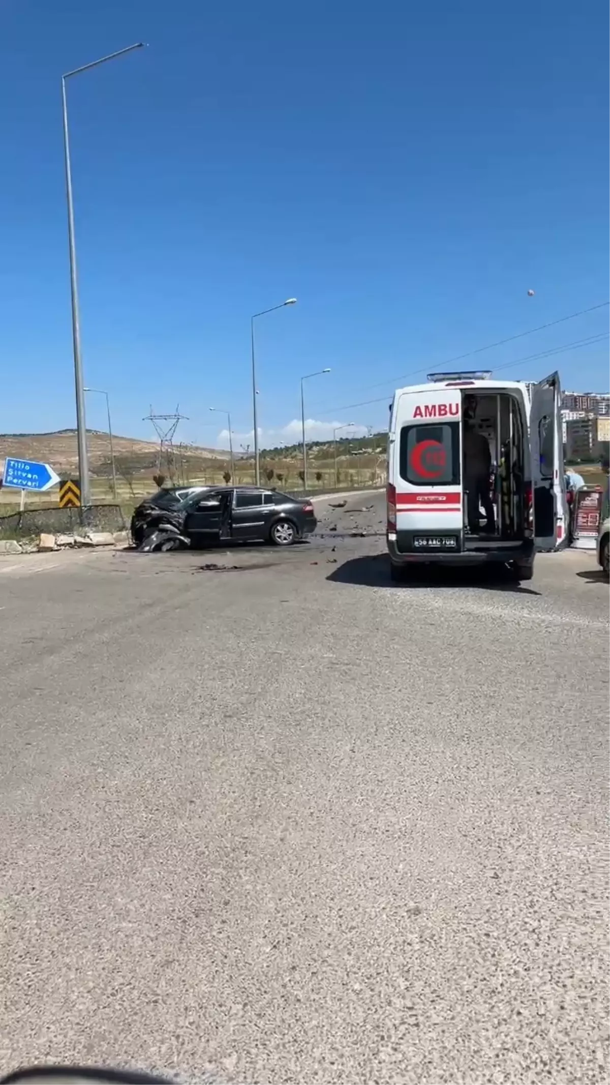 Siirt'te Kaza: 4 Yaralı