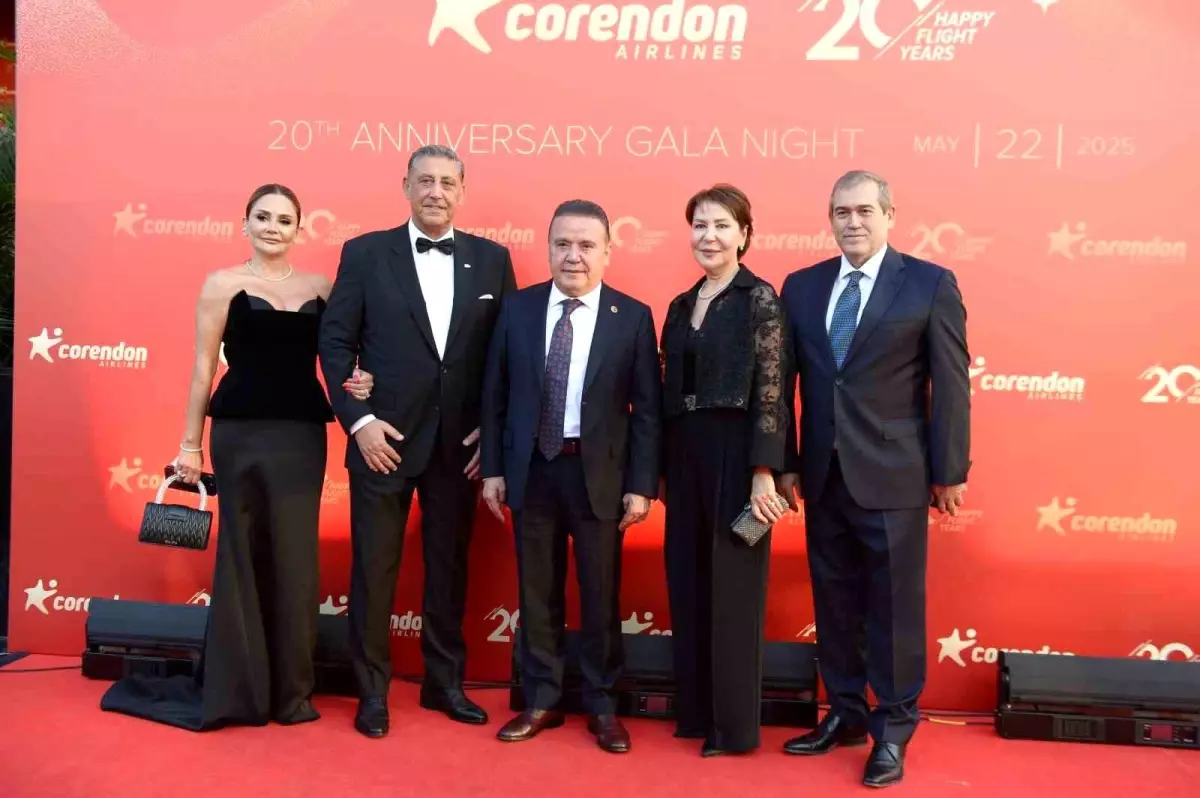 Corendon Airlines 20. Yılını Gala Gecesiyle Kutladı