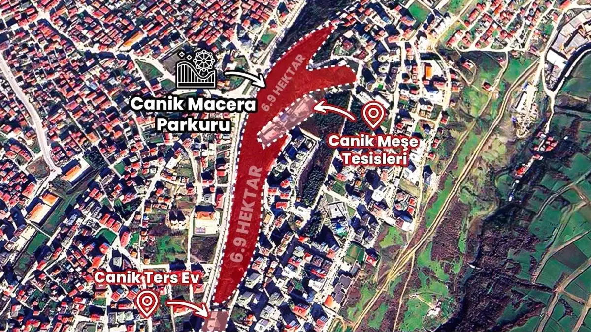 Samsun'da Karadeniz'in En Büyük Macera Parkı Projesi Başladı