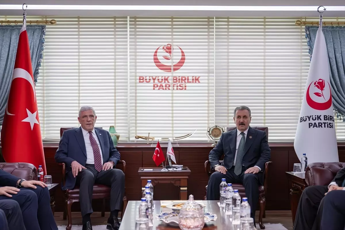 İYİ Parti ve BBP Liderleri Bir Araya Geldi