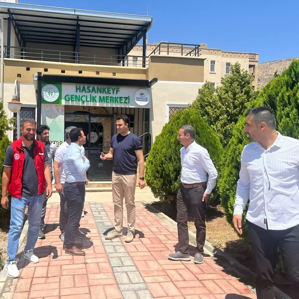 Hasankeyf'te Gençlik Merkezi İncelemesi