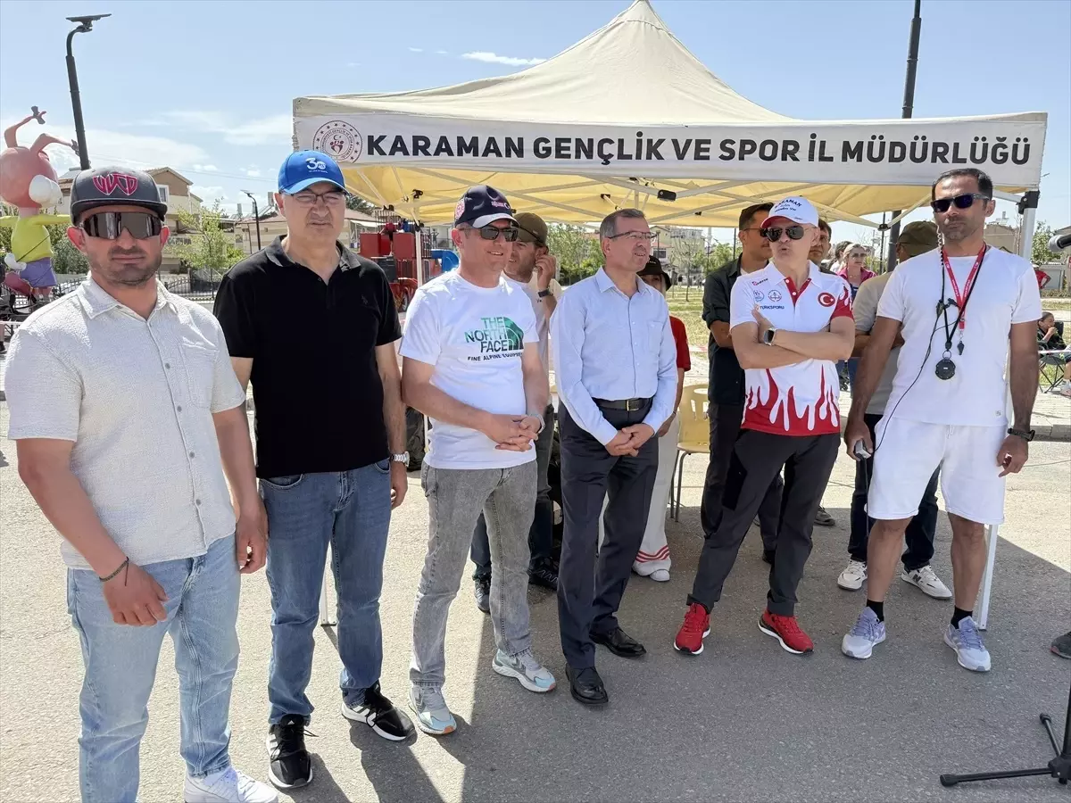 Karaman'da Tekerlekli Paten Yarışması Gerçekleşti