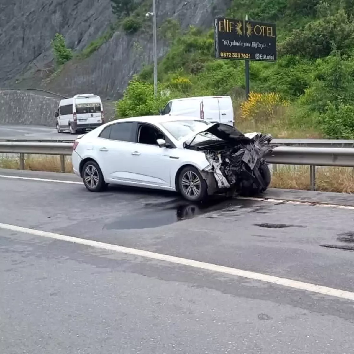 Ereğli'de Trafik Kazası: Ortacıspor Başkanı Yaralandı