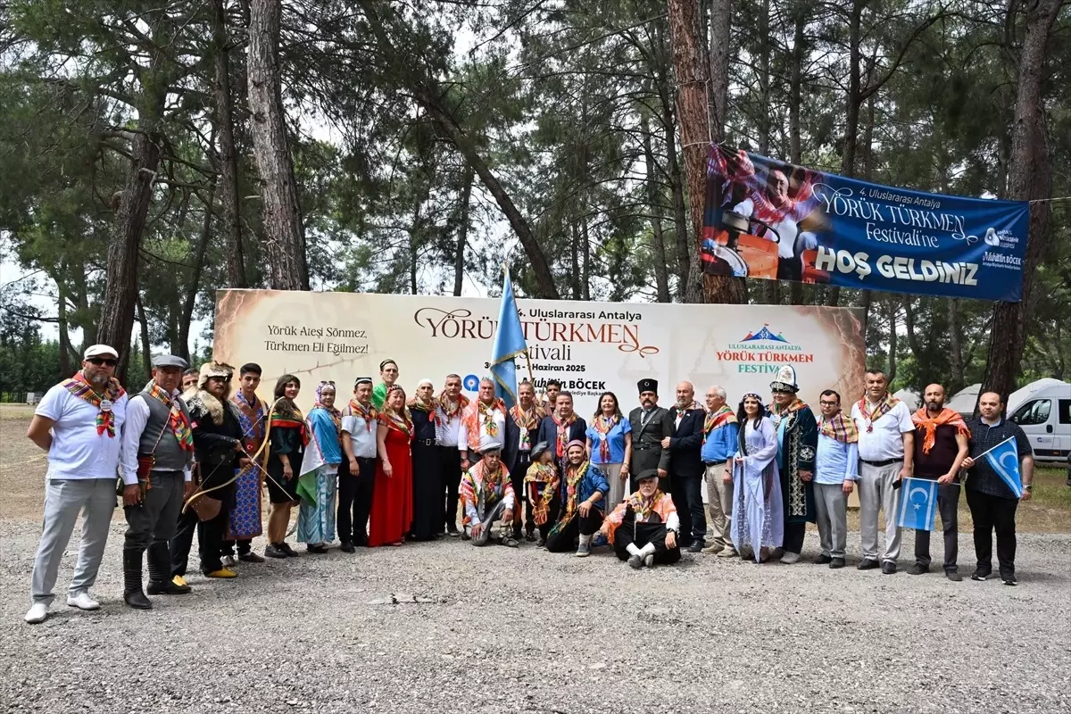 Yörük Türkmen Festivali Antalya'da