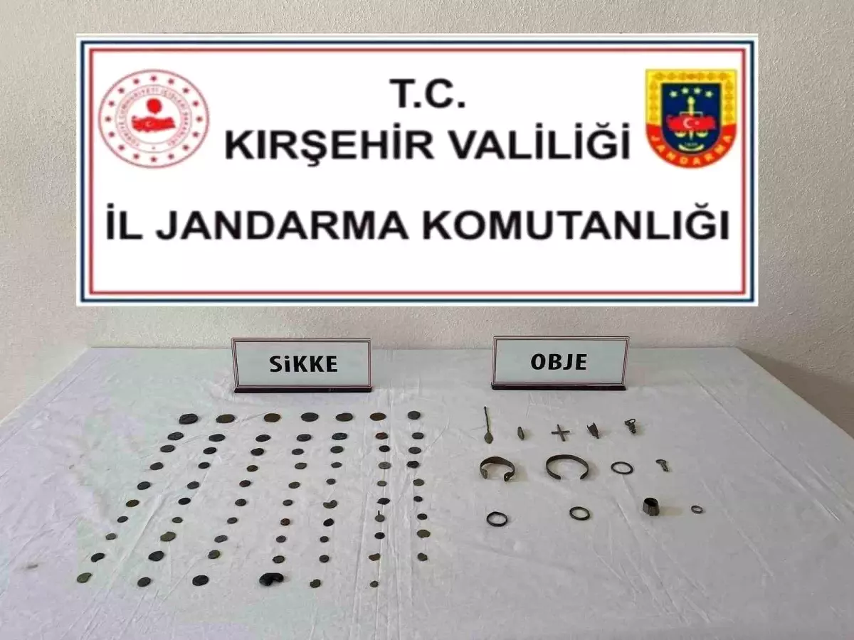 Kırşehir'de Tarihi Eser Operasyonu