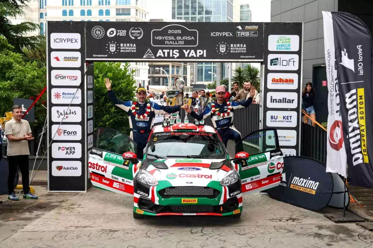 Ford Team Türkiye, Yeşil Bursa Rallisi'nde Başarı Elde Etti