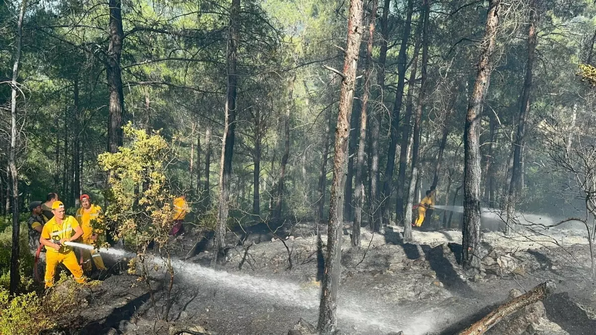 Marmaris'teki Orman Yangını Kontrol Altına Alındı