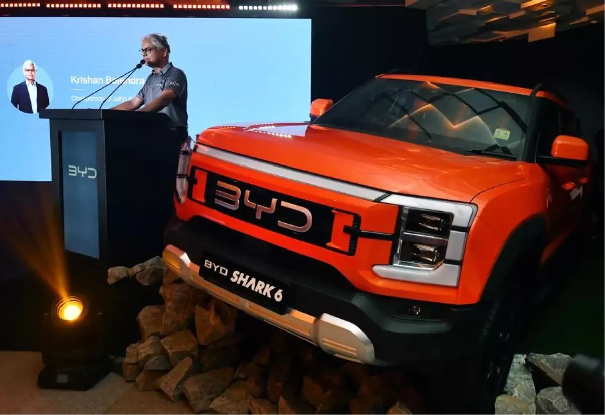 BYD, Sri Lanka'da DENZA Markasını Tanıttı