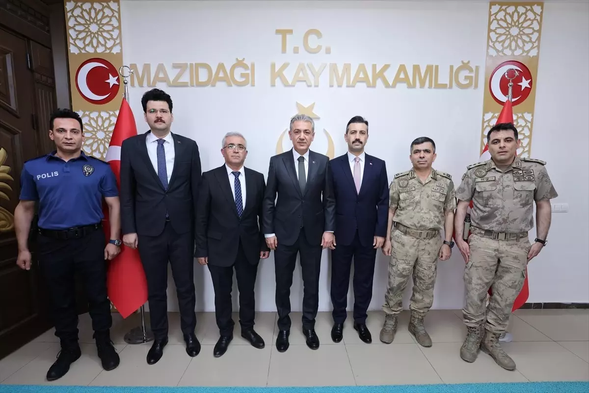 Vali Akkoyun Mazıdağı'nda İncelemelerde Bulundu