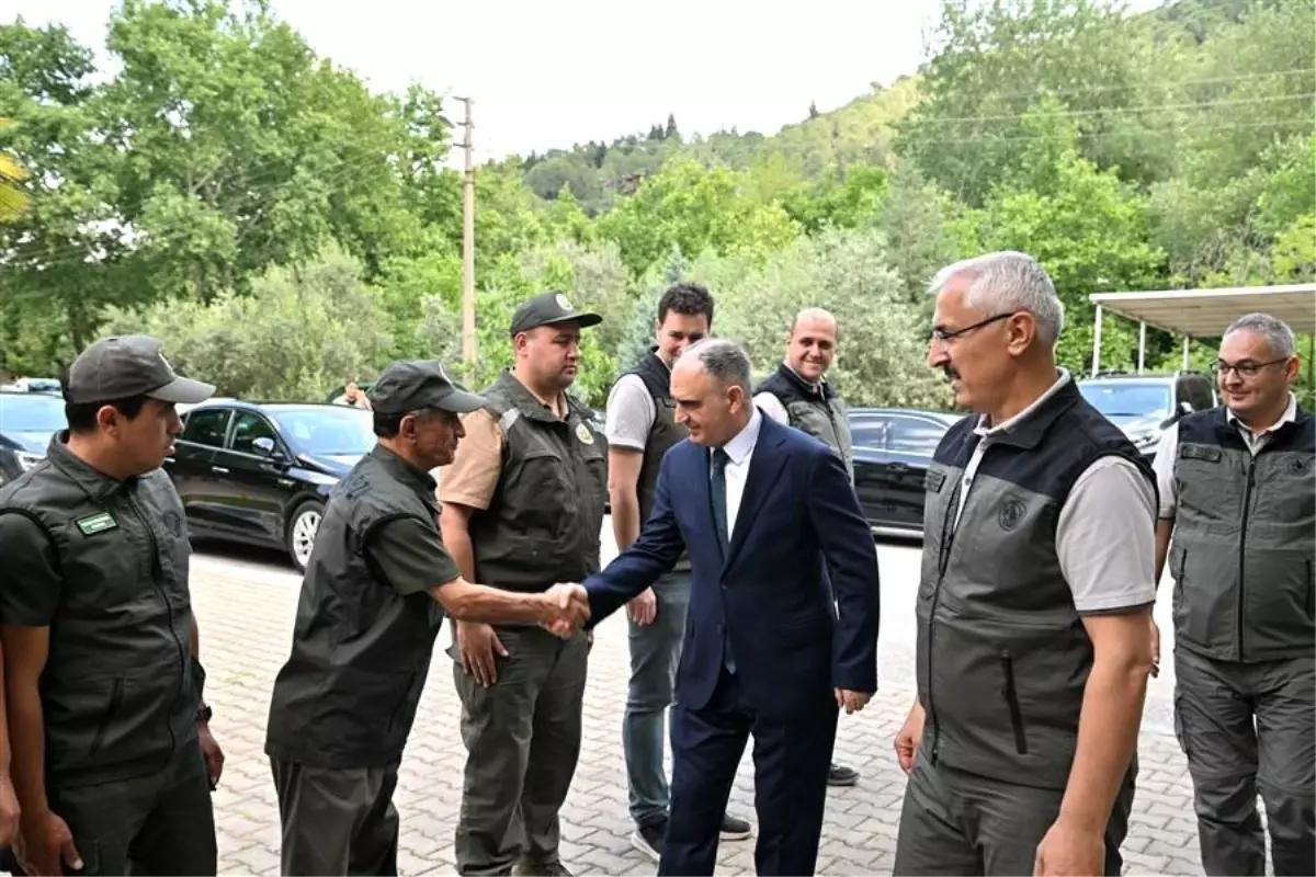 Manisa'da Orman Yangınları İçin Toplantı