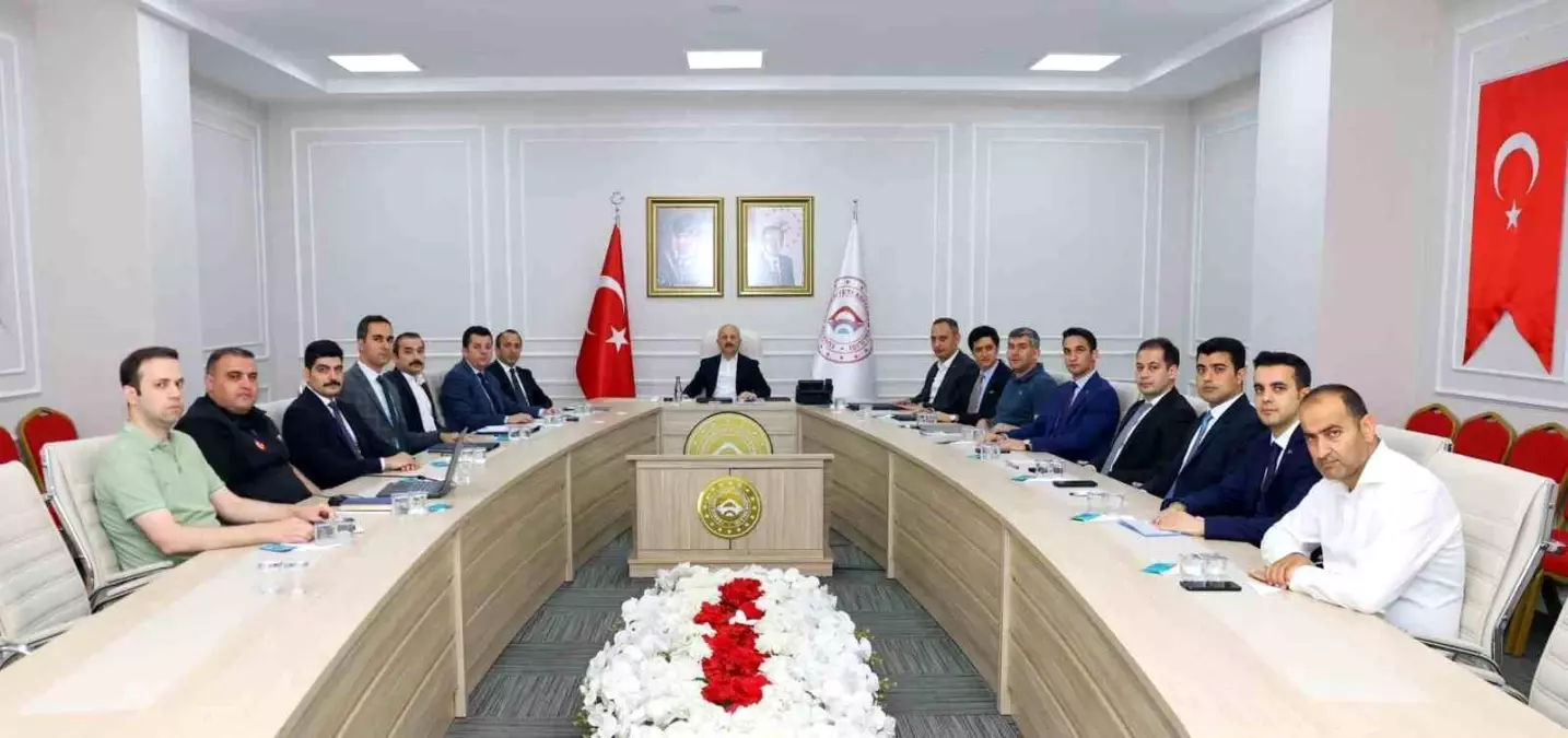 Adıyaman'da Vali Yardımcıları Toplantısı