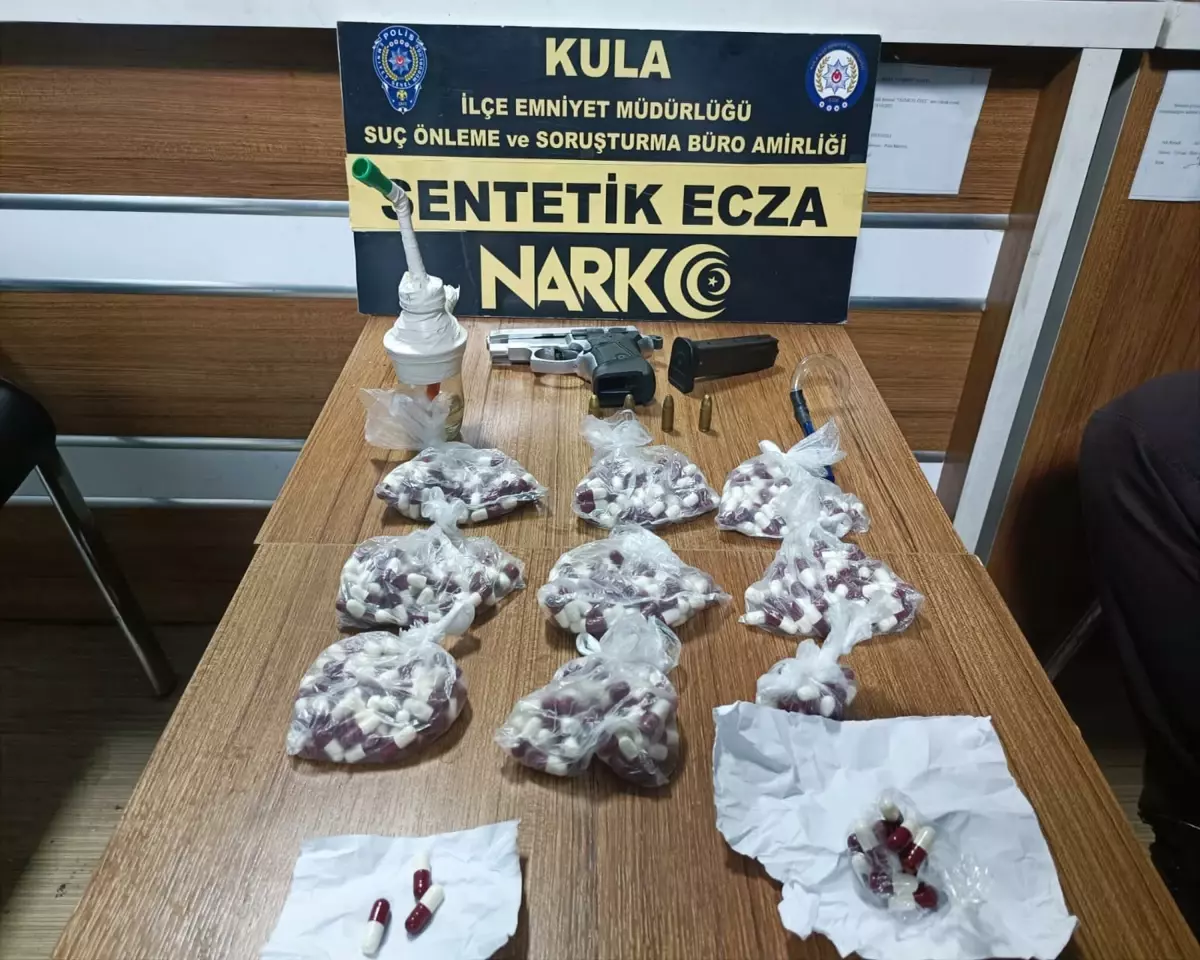 Kula'da Uyuşturucu Operasyonu: 5 Gözaltı