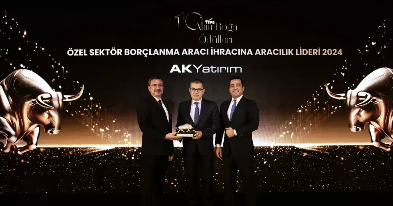 Ak Yatırım, Altın Boğa Ödülleri'nde İki Ödül Kazandı