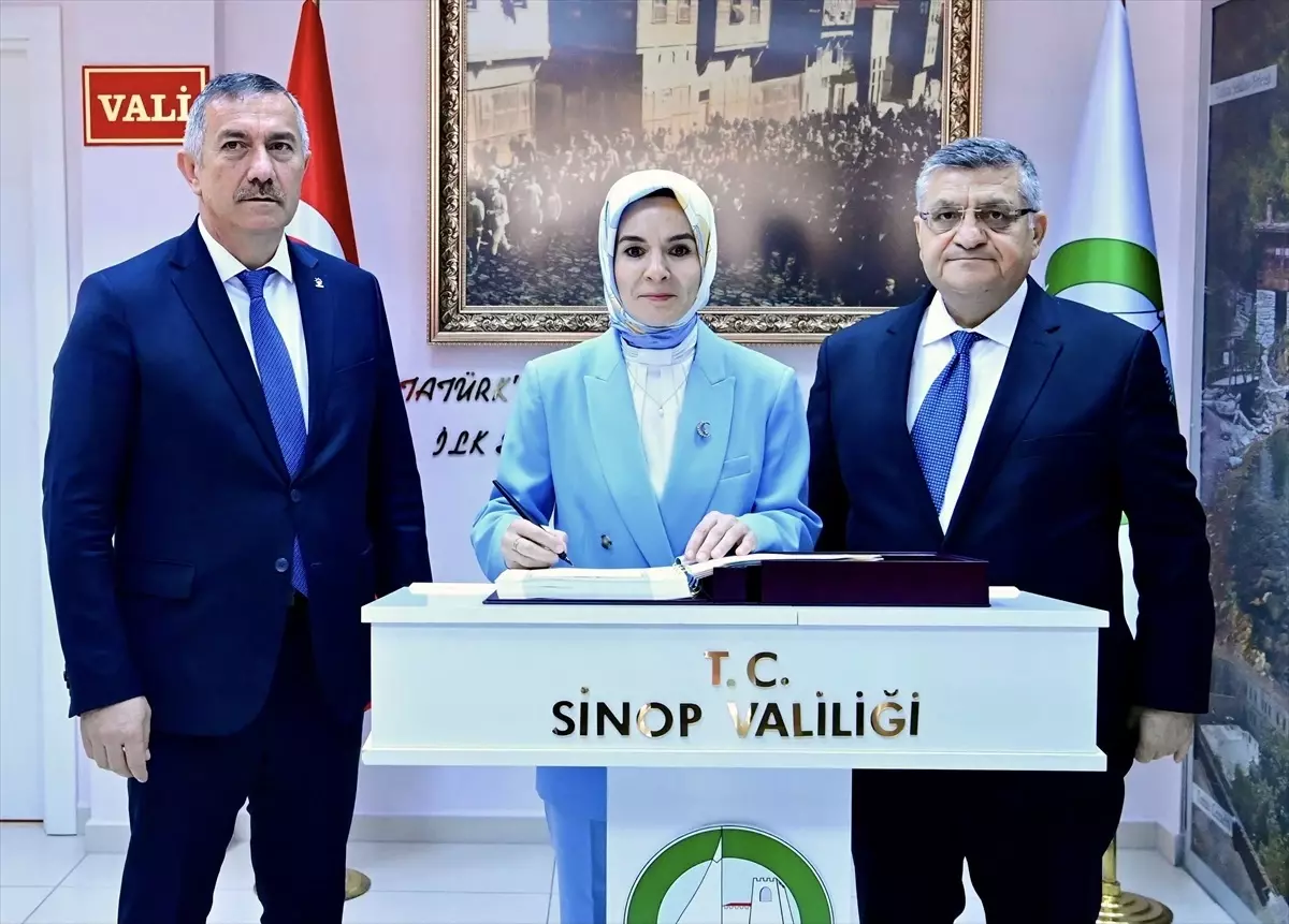 Bakan Göktaş Sinop'ta Ziyaretlerde Bulundu