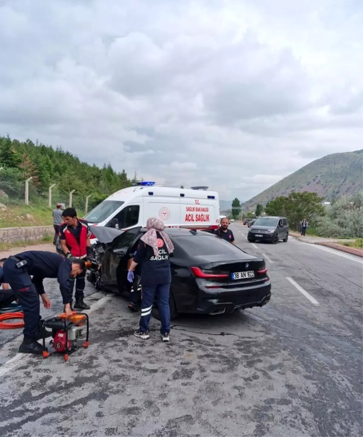 Kayseri'de Trafik Kazası: 2 Ölü