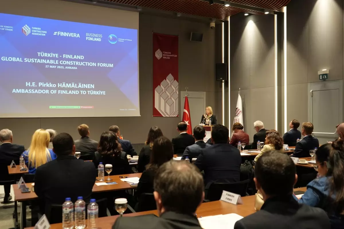 Sürdürülebilir İnşaat İçin Türkiye-Finlandiya Forumu