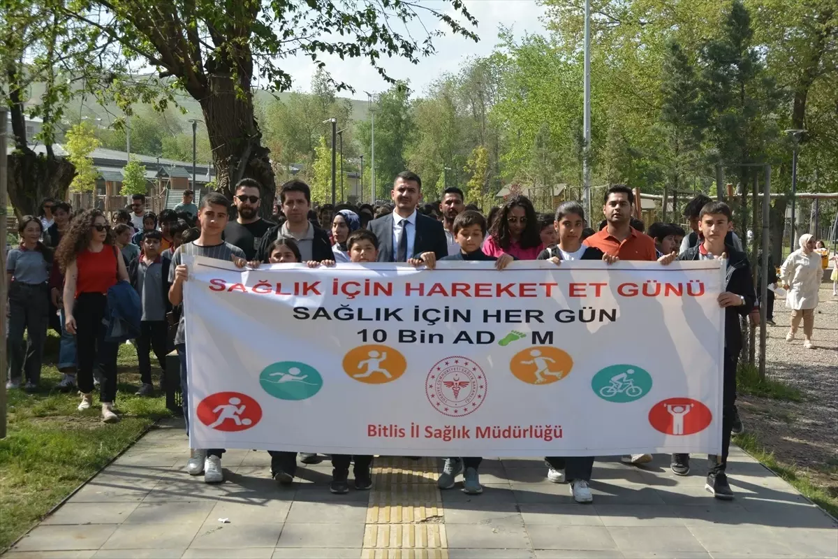 Tatvan'da 'Sağlık İçin Hareket Et' Etkinliği