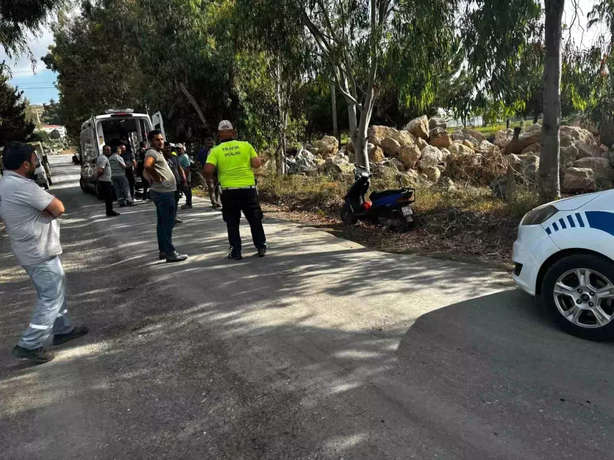 Gazipaşa'da Motosiklet Kazası: Sürücü Yaralı
