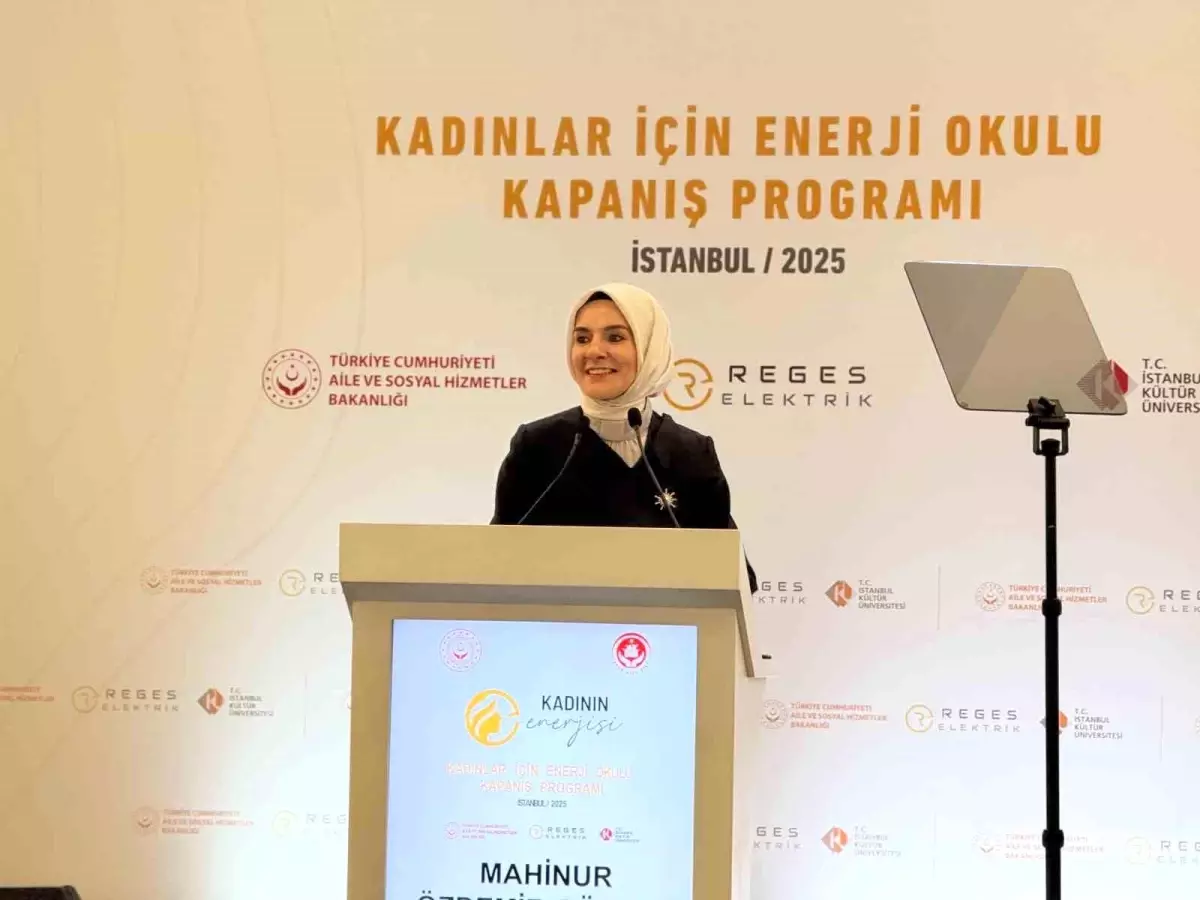 Enerji Okulu'ndan Kadınlara Destek