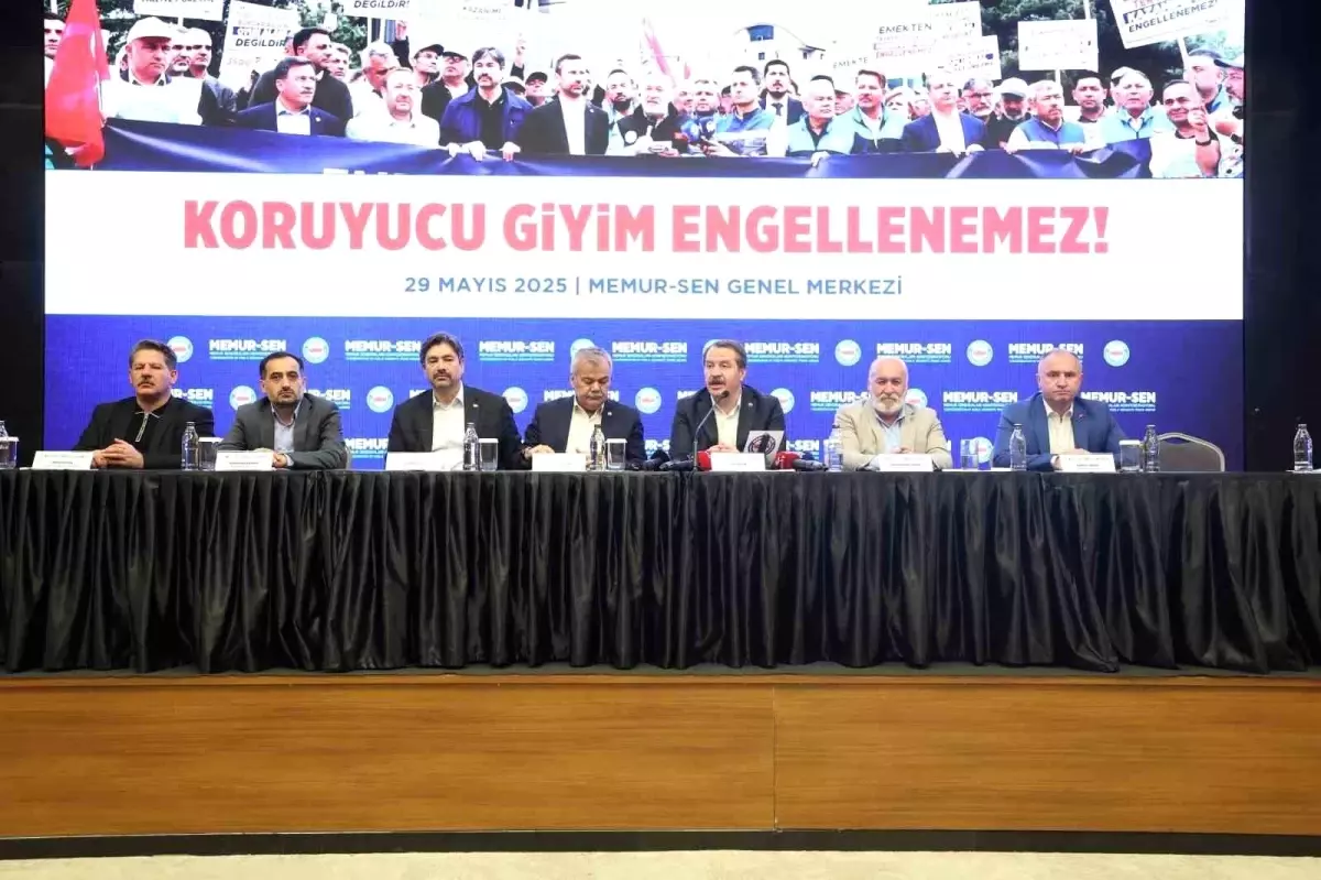 Memur-Sen'den Koruyucu Giyim Uyarısı