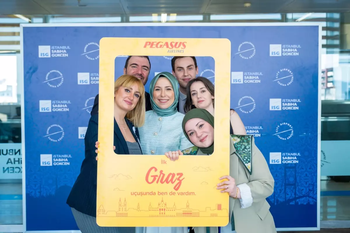 Pegasus'tan Graz'a Direkt Uçuş Başladı