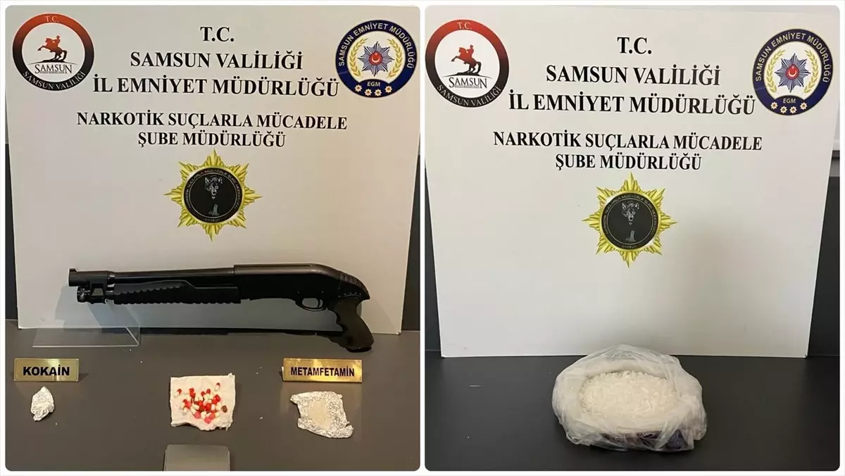 Samsun'da Uyuşturucu Operasyonu: 3 Gözaltı
