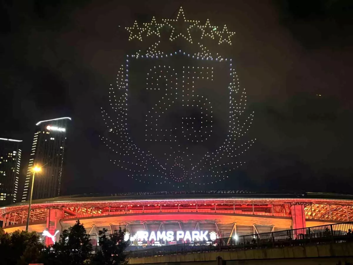 Galatasaray'dan Dronlu Kutlama