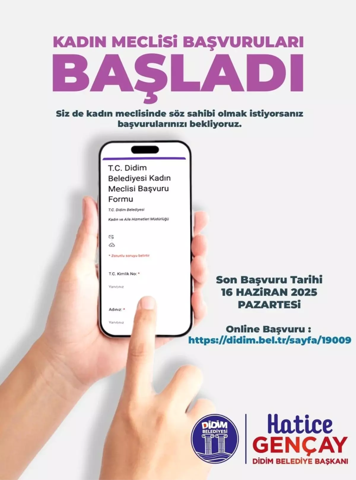 Didim'de Kadın Meclisi Kuruluyor