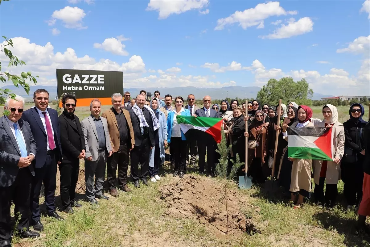 Gazze İçin Hatıra Ormanı Açıldı
