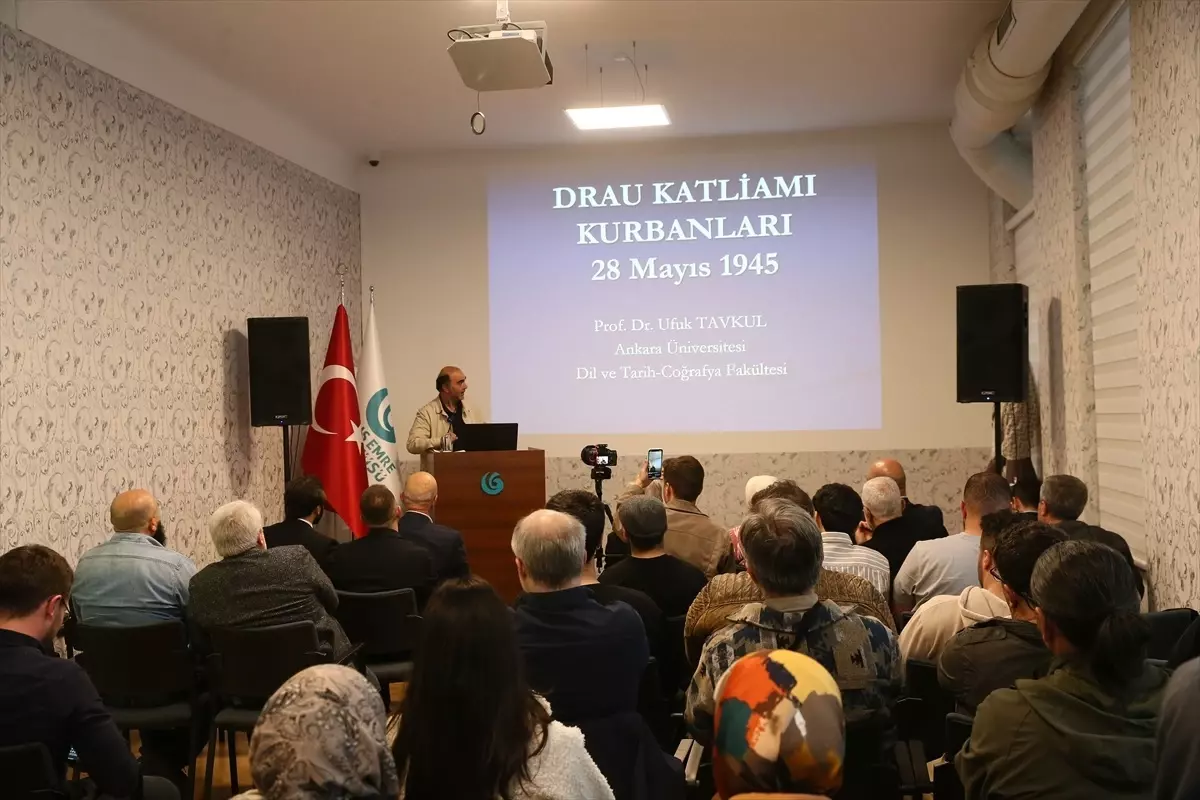 Kafkasyalıların Drau Faciası Anıldı