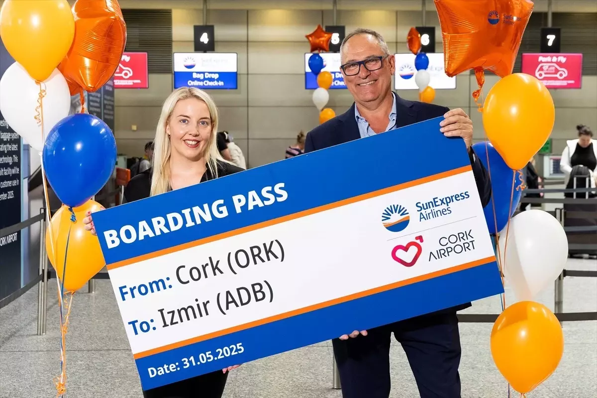 SunExpress, Cork-İzmir Uçuşlarına Başladı