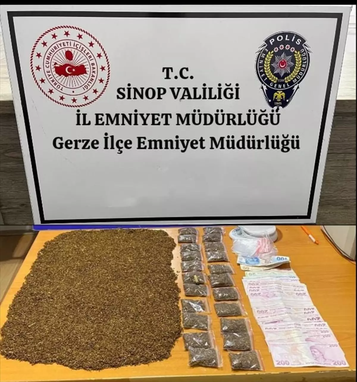 Sinop'ta Uyuşturucu Operasyonu: Bir Tutuklama