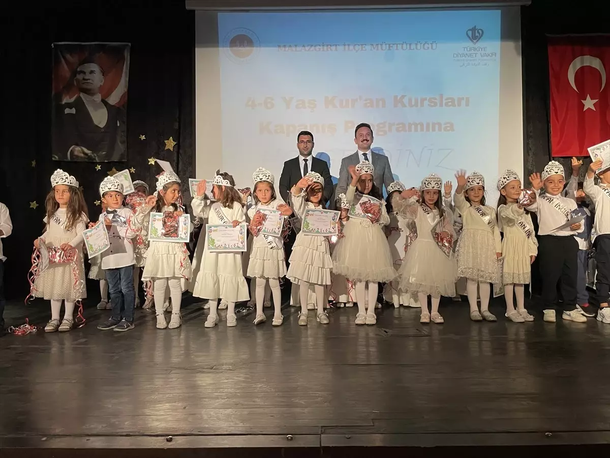 4-6 Yaş Kur'an Kursu Yıl Sonu Programı