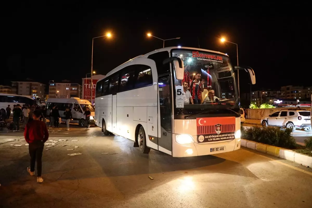 Vanspor İçin 60 Otobüs Tahsis Edildi