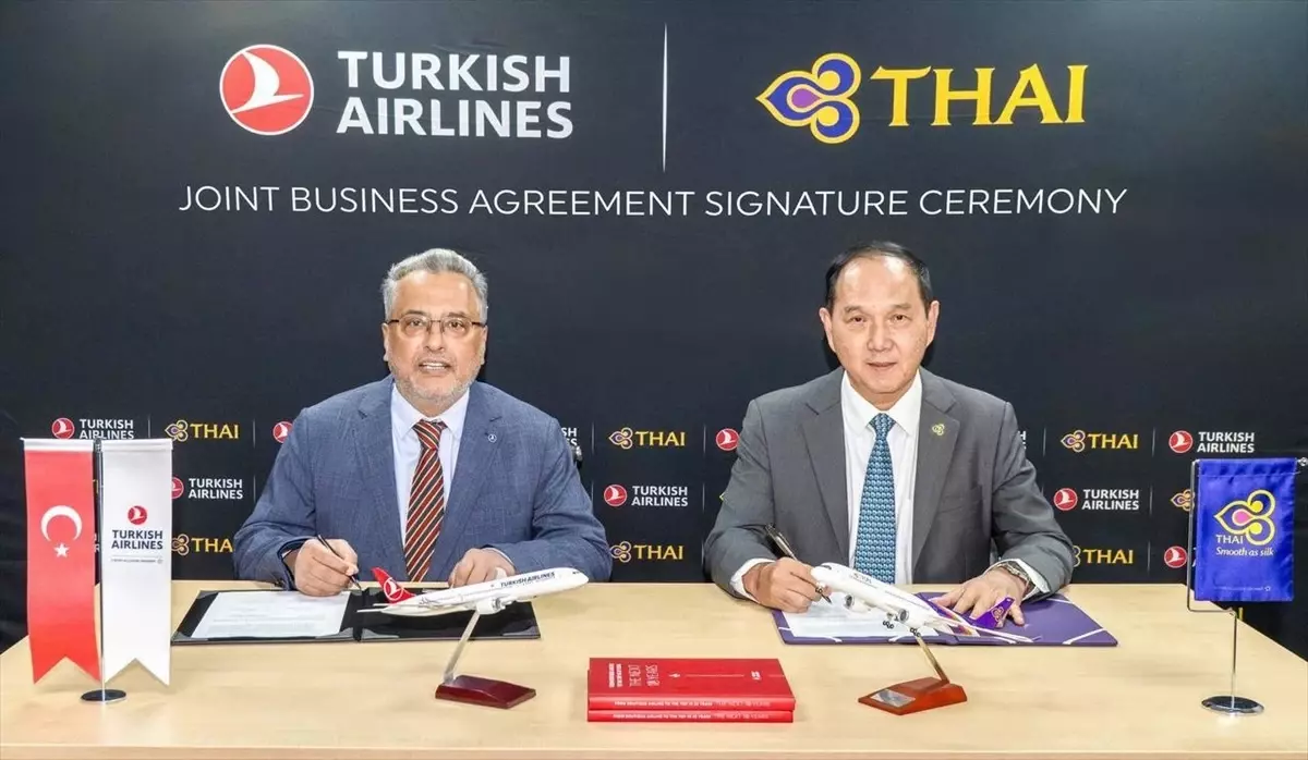 THY ve Thai Airways'ten İşbirliği Anlaşması