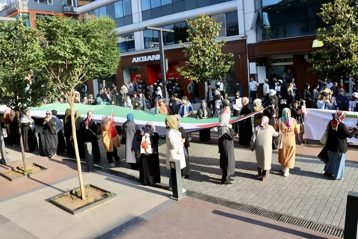 Trabzon'da Filistin'e Destek Yürüyüşü