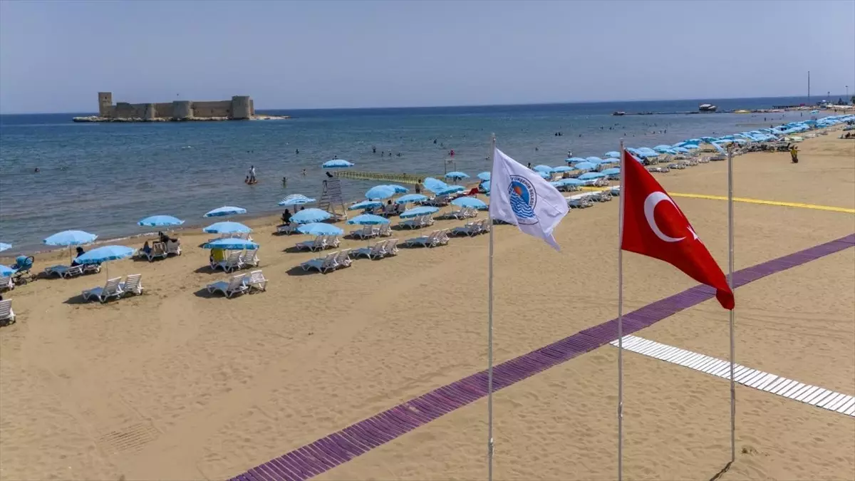 Mersin Plajları Yaz Sezonuna Hazır