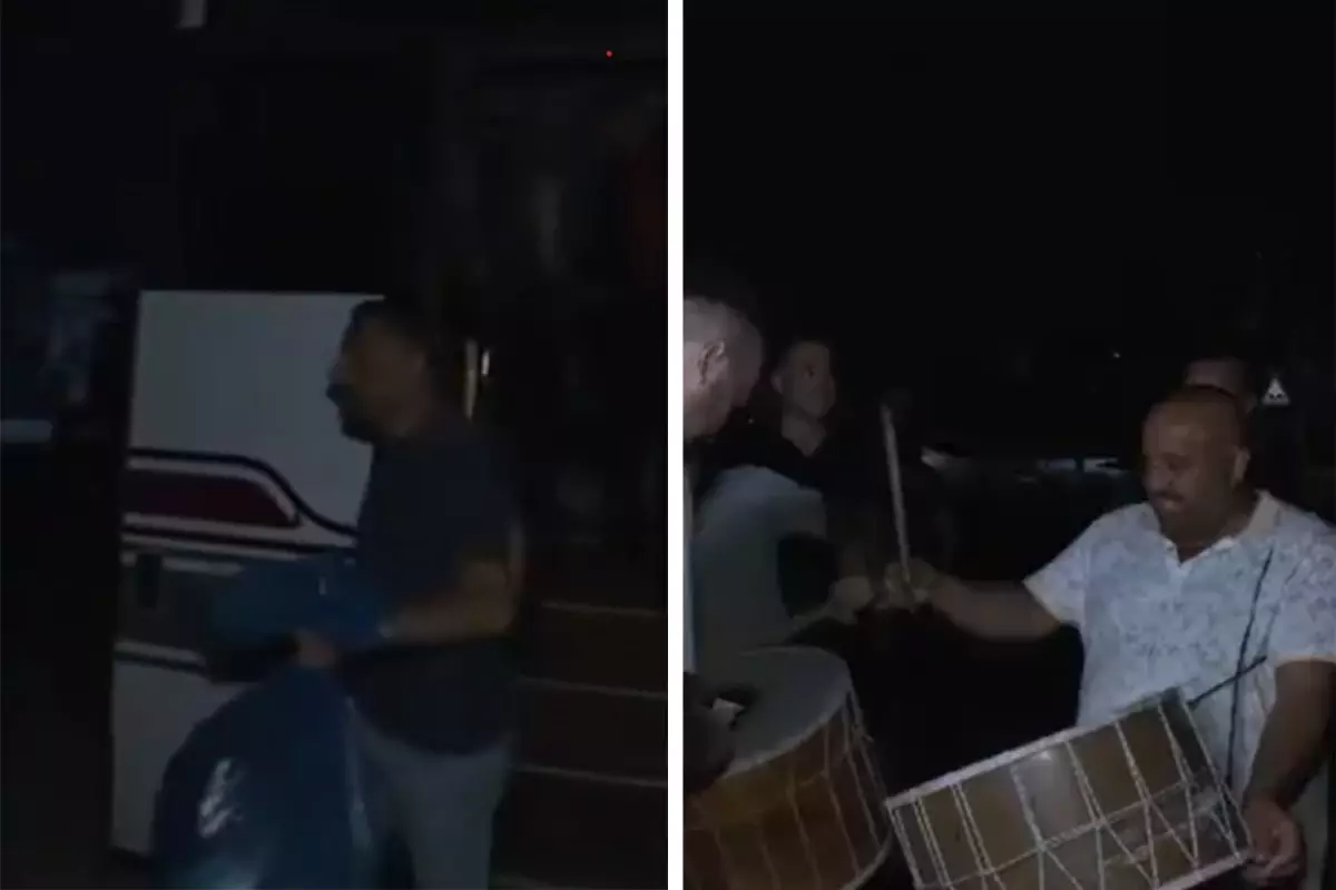 İnfaz paketinin yürürlüğe girmesiyle ilk tahliyeler başladı! Davul zurna ile karşıladılar