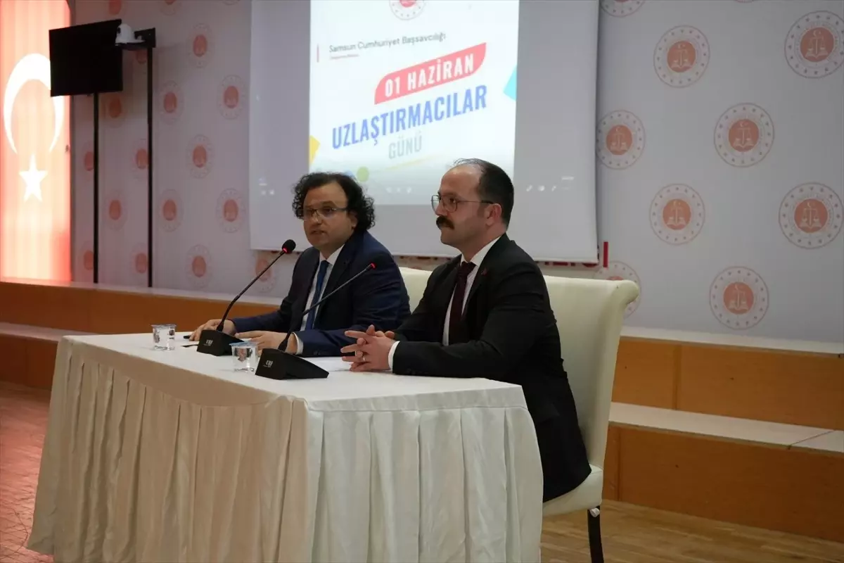 Samsun'da Uzlaştırmacılar Haftası Etkinliği